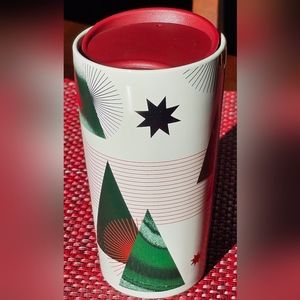 NWT, Starbucks Holiday Christmas 2020 12oz Christmas Tree and Stars tumbler.